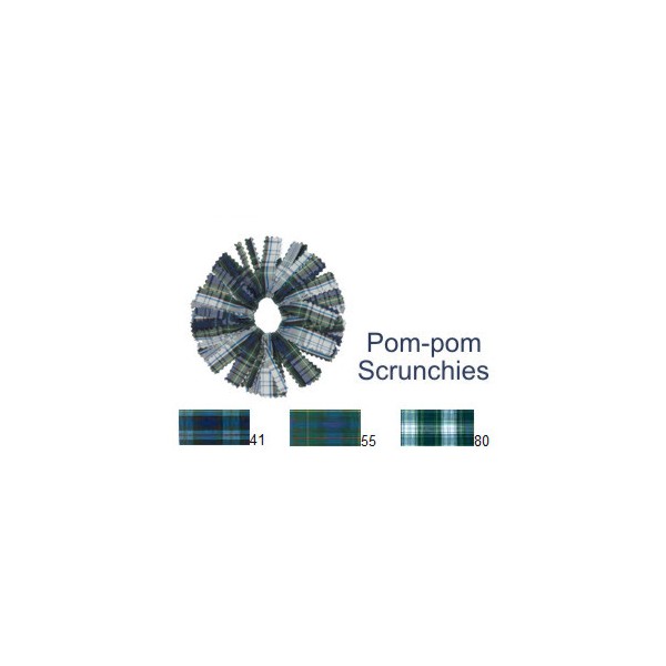 Pom Pom scrunchie – $4.99