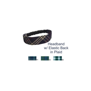 E-back Headband (Plaid) E-back Headband (Plaid)