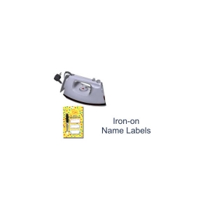 Iron on lables 30 pack w/pen - $7.99 Iron on lables 30 pack w/pen - $7.99