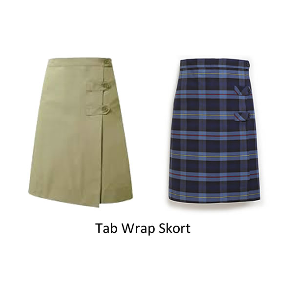 Skirts-plaid-khaki