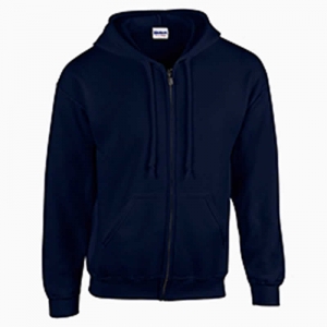 Sweat shirt with zipper navy Sweat shirt with zipper navy