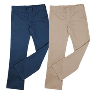 Girl's Flat Fron Pants Girl's Flat Fron Pants
