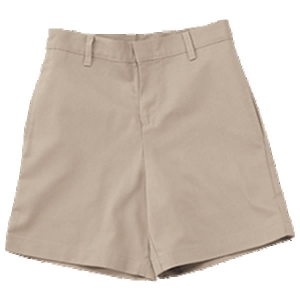 Girls-flat-shorts-khk Girls-flat-shorts-khk