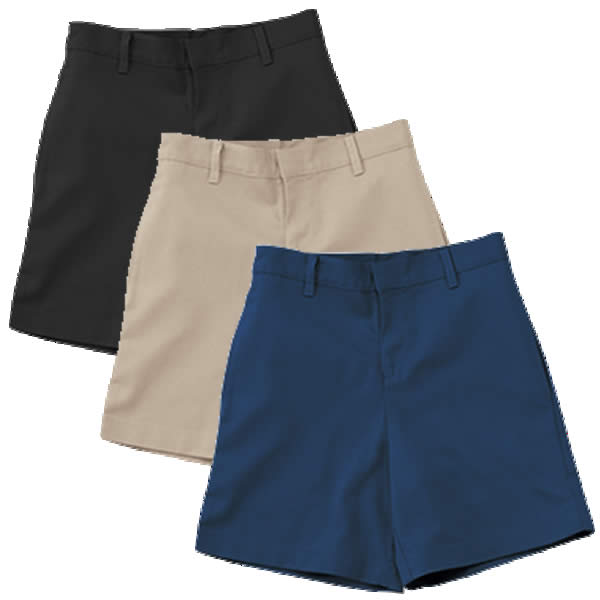 Girls-flat-shorts-nvy