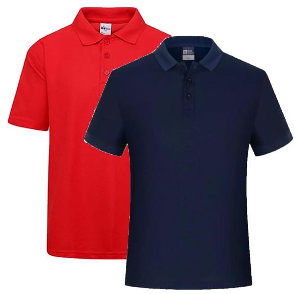 Polo-navy-red