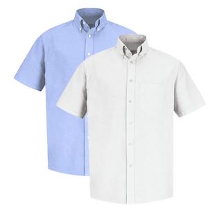 Boys-oxford-shirt-light-blue-white Boys Oxford Shirt White & light Blue