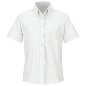 Girl-oxford-shirt-white Girl's Oxford Shirt White