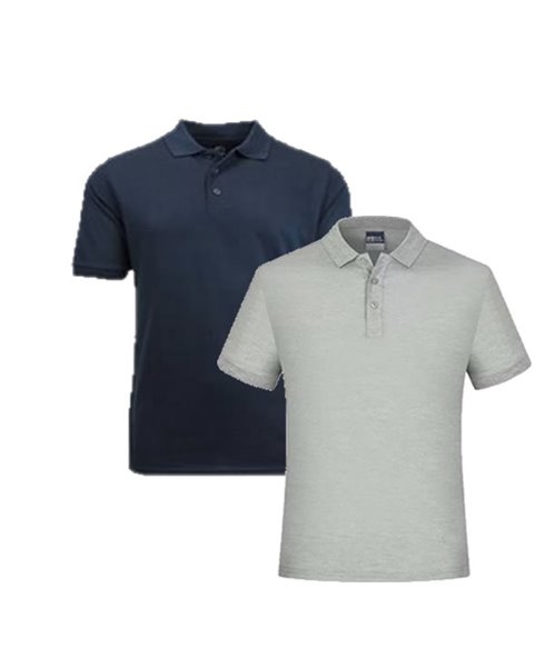 Polo-navy-heather Polo-navy-heather