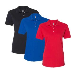 Cardinal Mooney-Girl’s Moisture Wicking Polo w/ Logo